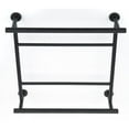 thumbnail image 2 of Alno A8328-18-SB Contemporary I 18" Wide Towel Rack - Brass, 2 of 4