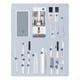thumbnail image 2 of Kit de Limpieza Multifuncional K22 22 en 1 para Teclado, Compartimento para Auriculares, Pantalla, Suministros de Limpieza para Computadora, Color ., 2 of 5