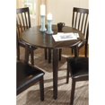 thumbnail image 7 of Home Square 3-Piece Set with Dining Table and 2 Side Chairs in Dark Brown, 7 of 7