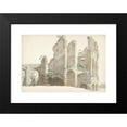 thumbnail image 2 of Josephus Augustus Knip 14x11 Black Modern Framed Museum Art Print Titled - The Colosseum in Rome (1809), 2 of 5