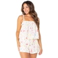 thumbnail image 6 of Celebrity Pink Women's Tie Strap Swing Top, Sizes XS-XXXL, 6 of 7