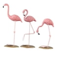 thumbnail image 5 of GOOHOCHY Flamingo Statue Decor Made of Resin for Indoor Decor Assorted Color Lightweight and 3 Pieces, 5 of 8