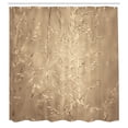 thumbnail image 2 of Ambesonne Botanic Shower Curtain, Rural Seasonal Country Art, 69"Wx84"L, Sand Brown, 2 of 4