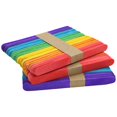 thumbnail image 4 of Bastones para manualidades WISYOK, 1000 unidades, de madera de colores, 11,5 cm, 4 of 7
