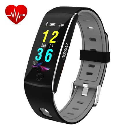 Fitness Tracker, Diggro F10 Smart Bracelet with Heart Rate IP67 Waterproof Bluetooth 4.0 Sports Pedometer Sleep Monitor Call/SMS Reminder Sedentary Reminder for Kids Women (Best Period Tracker App For Men)