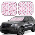 thumbnail image 1 of Saiise Seahorse and Starfish for Foldable Car Sun Shades (2-Pack) Offer Sun Protection with an Easy-fold Design for Convenient Windshield Shading-Large, 1 of 6