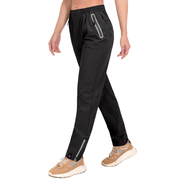 Little Donkey Andy Women's Quick Dry Lightweight Stretch Pants Hiking Golf Travel Black XS