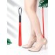 thumbnail image 1 of 1pc Non-Bending Slip-Resistant Handle Hanging Hole Shoehorn With Black Lace Tube And Colorful Shoehorn, Suitable For Pregnant Women, Elderly And Plast, 1 of 5