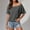 Dark Gray, variant on Trendy Women's Off Shoulder T Shirt Casual Solid Top for Everyday Wear Comfortable Style for Spring and Summer Womens Summer T Shirts Tech Sleeve Turtle Tees G Sleeve Shirts for Women Dry
