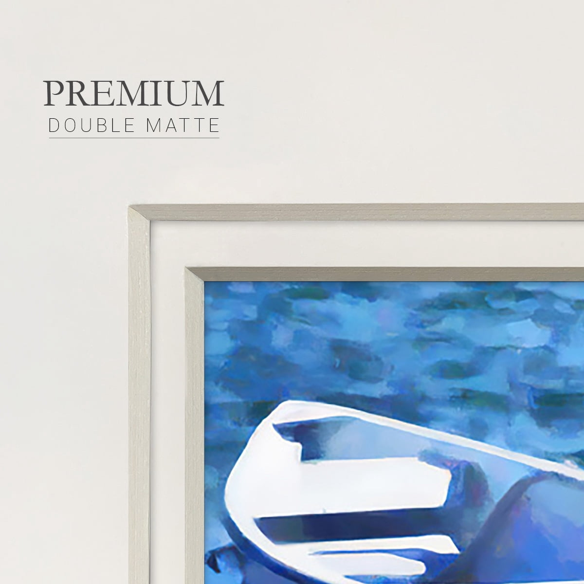 Colorful Rowboat IIPremium Framed Print
