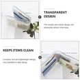 NICERIO Money Purse for Women Transparent PVC Wallet 1Pack Simple Item ...