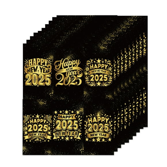 2025 New Year Candy Decoration Stickers Party Party Creative Chocolate Stickers Labels