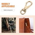 thumbnail image 3 of HIAKDOFT 4 Pcs Swivel Snap Hooks In Golden For Ropes Anchor Lines Outdoor Enthusiasts, 3 of 5