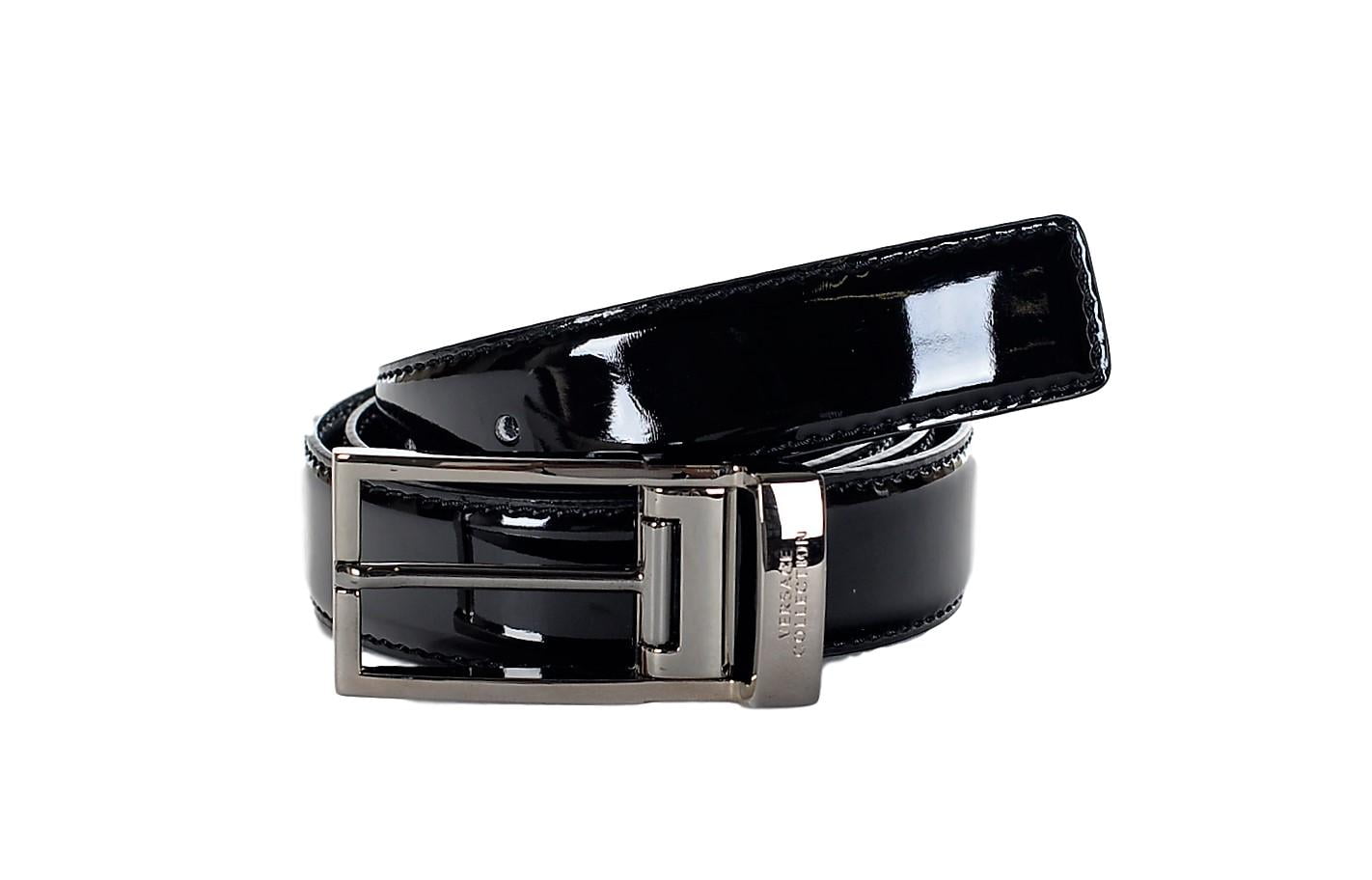 patent leather belt mens