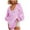 Pink, variant on Y2K Tops for Women Dressy Trendy Tunics Off Shoulder Adjustable Drawstring Neck Long Puff Sleeve Sexy Peplum Blouses