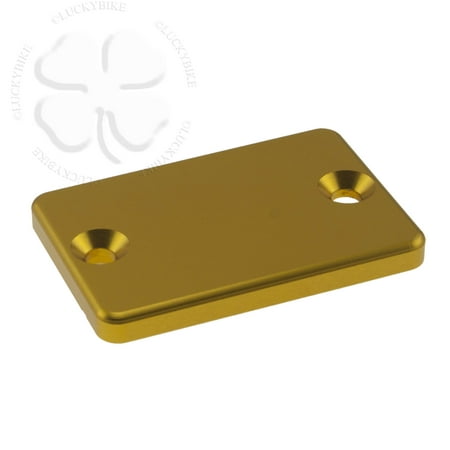 CNC Reservoir Cap Gold For Suzuki GSXR 600 750 97-05 Lid Fluid Brake