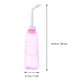 thumbnail image 3 of EeaseMX Botella de bidé irrigadora anal para mujer, pulverizador portátil de mano para higiene personal, 560 ml, transparente, rosa, 3 of 7