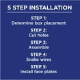 thumbnail image 4 of Wire Trak In-Wall Wire Management Kit, 4 of 8