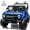 Blue, variant on Joyracer 24V 4WD Ride on Toys with Remote Control, 2 Seater Kids Electric Car 9AH Battery Powered Truck Vehicle Powered 4-Wheeler Toy w/ Spring Suspension, Bluetooth Music, Gift for Boys Girls Pink