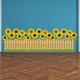 thumbnail image 2 of 2 piezas de pegatinas de pared decorativas autoadhesivas YONGSHENG girasol, 2 of 5