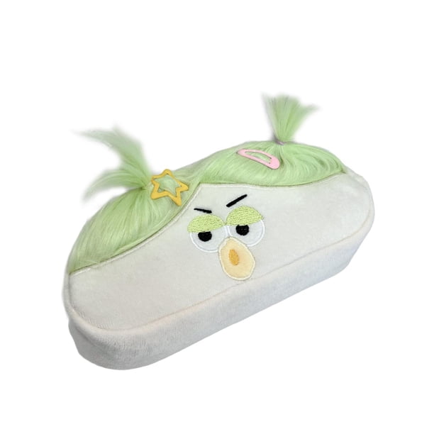 Linda caja de lápiz bolsita cosmética creativa de dibujos animados de dibujos para el lápiz de papeles de regalo de papelería Bolsa con cremallera