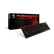 MSI GK-701 - Keyboard - backlit - USB - key switch: CHERRY MX Brown