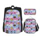 thumbnail image 1 of Fotbe Bees And Daisies Striped Set Escolar 3 en 1 para Niños - Mochila Duradera con Lonchera Aislante y Estuche para Lápices - Mochila Escolar para Niños y Niñas, 1 of 7