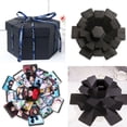 thumbnail image 1 of Hexagon DIY Birthday Gift Surprise Explosion Box Photo Album Memory Scrapbook, 1 of 9