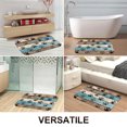thumbnail image 6 of 1pc Wooden Plank with Pet Paw Absorbent Non-Slip Bathroom Thickened Flannel Rug Decor,Soft,Quick Drying,Suitable For Indoor/outdoor Use,Bathrooms,Bedrooms,Kitchens,Terrace,Laundry Rooms,16"x24", 6 of 9