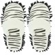 thumbnail image 2 of 1 par de zapatillas de fregona limpieza de pisos perezosos fregonas pies calcetines zapatos pulido rápido Reino Unido, 2 of 6