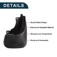 thumbnail image 3 of Guardas de barro Unique Bargains para Toyota Corolla AE100 Sedan 1993-1997 Guardas de barro delanteras y traseras con accesorios de montaje, 3 of 6