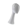 thumbnail image 1 of Plastic Female Mannequin Manikin Head Display Head Model for Wigs Glasses Hats Display, 1 of 9