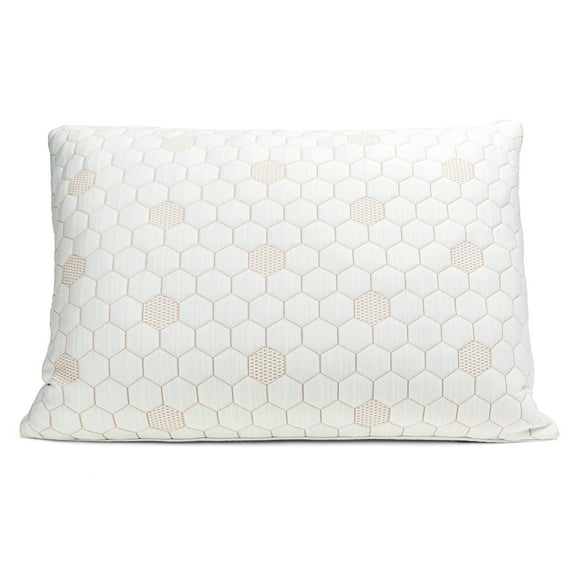 MOLECULE CopperWELL Cooling Gel Memory Foam Adjustable Pillow, King