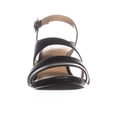 thumbnail image 2 of Womens naturalizer Taimi Comfort Dress Sandals, Black Leather, 10 N US, 2 of 5