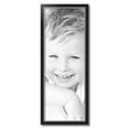 thumbnail image 2 of ArtToFrames 12x33 inch Black Velvet with Silver Picture Frame, Black MDF Poster Frame (4691), 2 of 8
