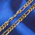thumbnail image 5 of Cadenas Figaro Collares De Acero Inoxidable Color Dorado Oro, 5 of 13