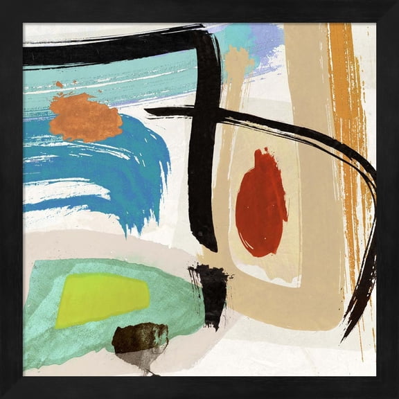Aventure II by Teo Vals Perelli, Framed Wall Art, 13.25W x 13.25H