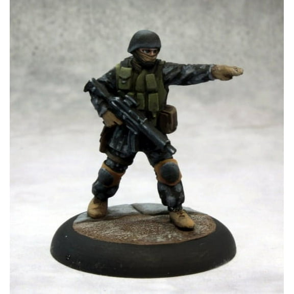 Reaper Miniatures Delta Force Commando #50276 Chronoscope D&D RPG Mini Figure