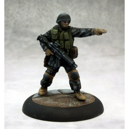 Reaper Miniatures Delta Force Commando #50276 Chronoscope D&D RPG Mini Figure