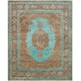 thumbnail image 2 of SAFAVIEH Tangier TGR605B Hand-knotted Seafoam / Beige Rug, 2 of 7