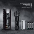 thumbnail image 5 of LED Flashlights High Lumens, Small Flashlight, Waterproof, Adjustable Focus Flash Light for Outdoor, Emerncy, Camping, AAA Batteries Included, 2 Pack, 5 of 6