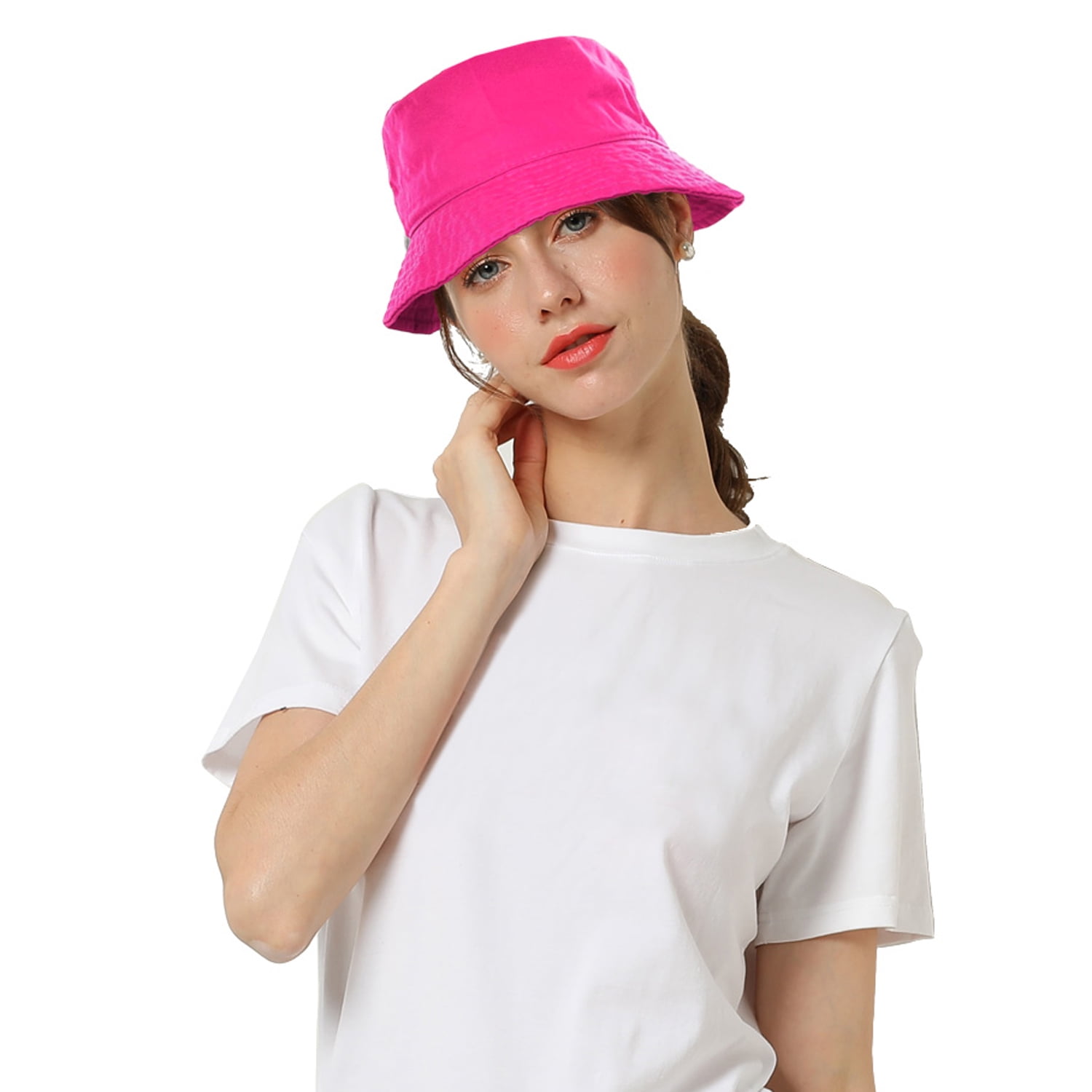 HUNT☆Travel Ripstop Bucket - Highlighter Pink 8eca3354-f0c4-4220-8585-