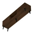 thumbnail image 4 of Manhattan Comfort Doyers Wood TV Stand for TVs up to 75" in Nut Brown, 4 of 6
