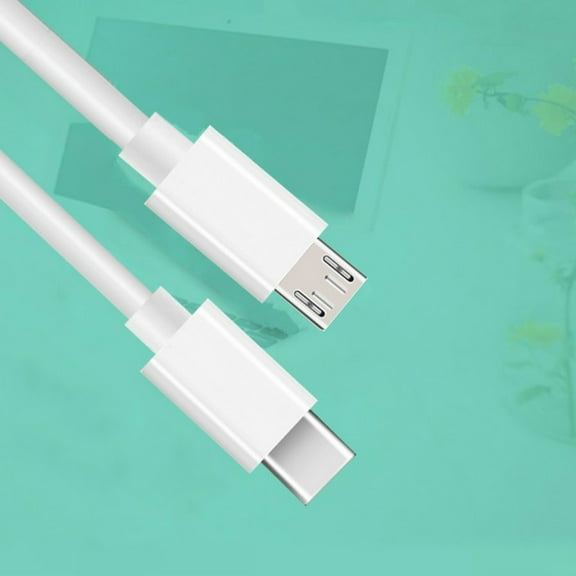 USB C Type C Male to Micro USB Male Cord Sync OTG Charge Data Cable Cord for for Phones Tablet PC Durable