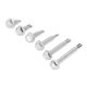 thumbnail image 5 of Tornillos para chapa de metal, 75 piezas Tornillos autoperforantes Tornillos autoperforantes Tornillos autoperforantes de acero al carbono Optimizados para la excelencia, 5 of 8