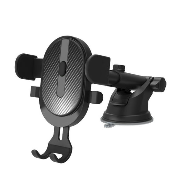 Car Phone Mount with Upgraded Suction Cup and 270 Degree Adjustable Bracket for 4 in to 6 in Smartphones