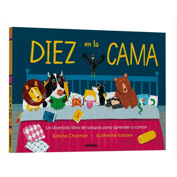 Libro Diez En La Cama Tapa Dura, Autor Katrina Charman, Editorial Ediciones Y Publicaciones Combel