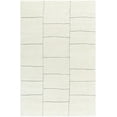 thumbnail image 2 of Hauteloom Xylia Wool Living Room, Bedroom Area Rug - Contemporary - Off White, Light Silver - 18" Sample, 2 of 6