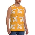 thumbnail image 2 of Pofeuu Flying Ducks Print Men's Muscle T-Shirt, Sleeveless, Muscle Tank, Classic Muscle Tee Top For Men Casual Sleeveless Muscle T-Shirt Trendy Clothes-Medium, 2 of 7