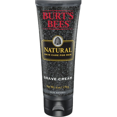 Burt's Bees Natural Skin Care For Men, Shave Cream, 6 (Best All Natural Shaving Cream)